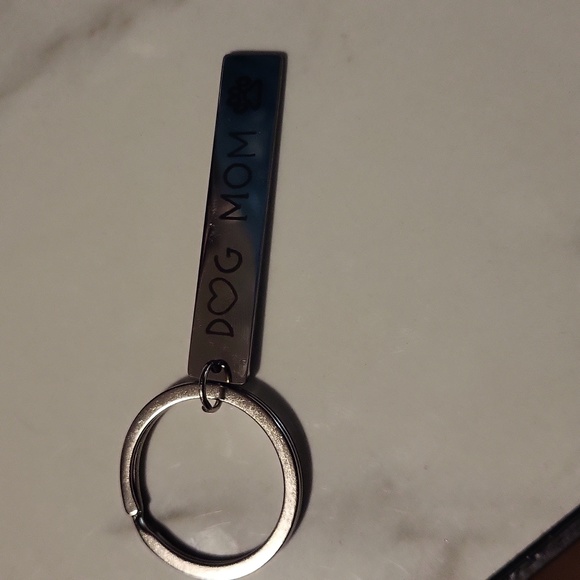 None Accessories - Dog Mom Keychain